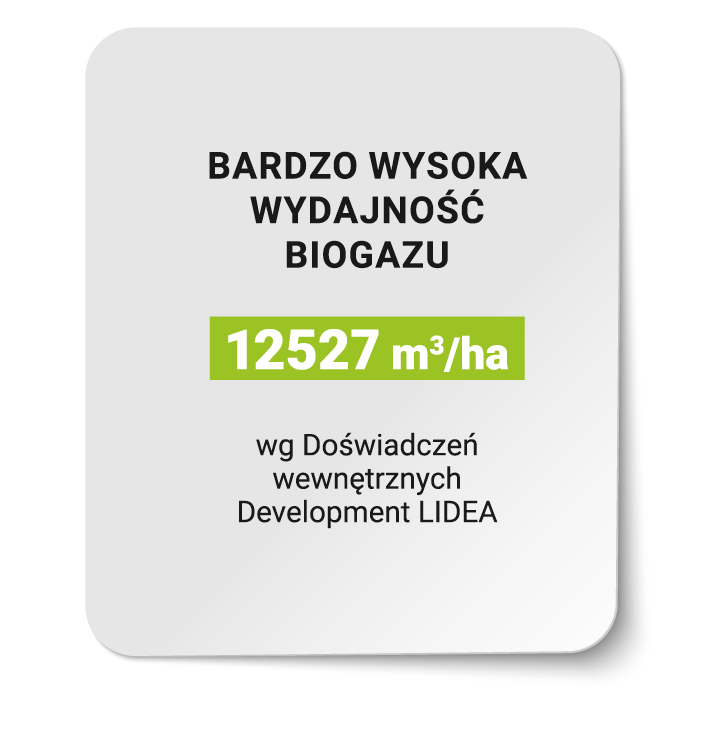 WYSOKA WYDAJNOSC BIOGAZU GREYSTONE