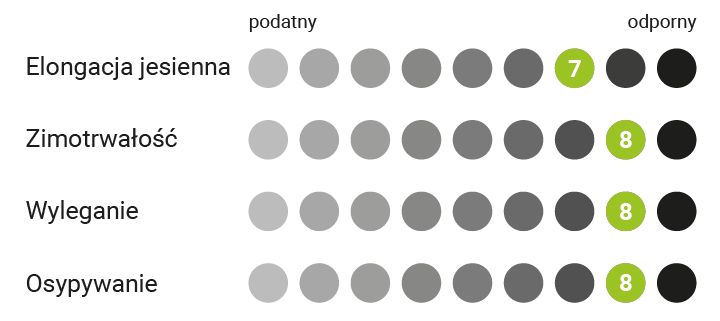 quantiko cechy agronomiczne
