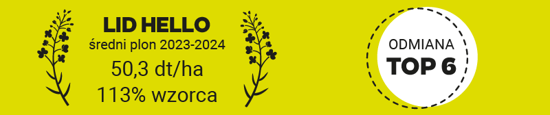 wyniki plonowania LID Hello
