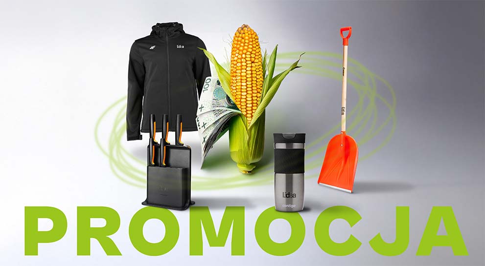 Promocja na zakup nasion kukurydzy Lidea 2026 - cashback i nagrody rzeczowe do zgarnięcia.